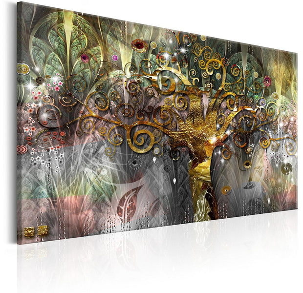 Abstract Stretched Canvas Art - Precious Talisman-Tiptophomedecor