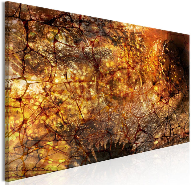 Abstract Stretched Canvas Art - Pupil Narrow-Tiptophomedecor