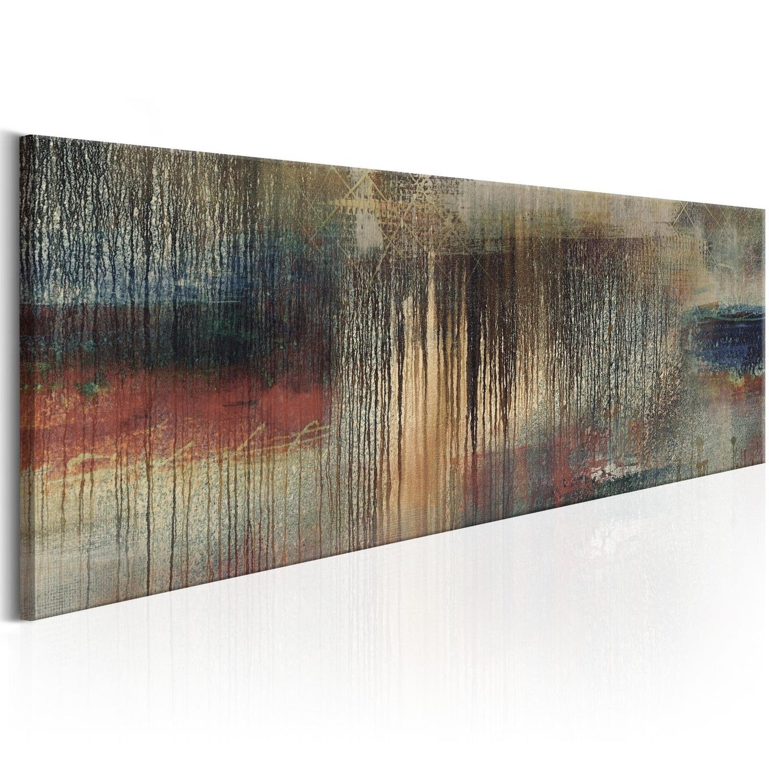 Abstract Stretched Canvas Art - Rain Of Sadness-Tiptophomedecor