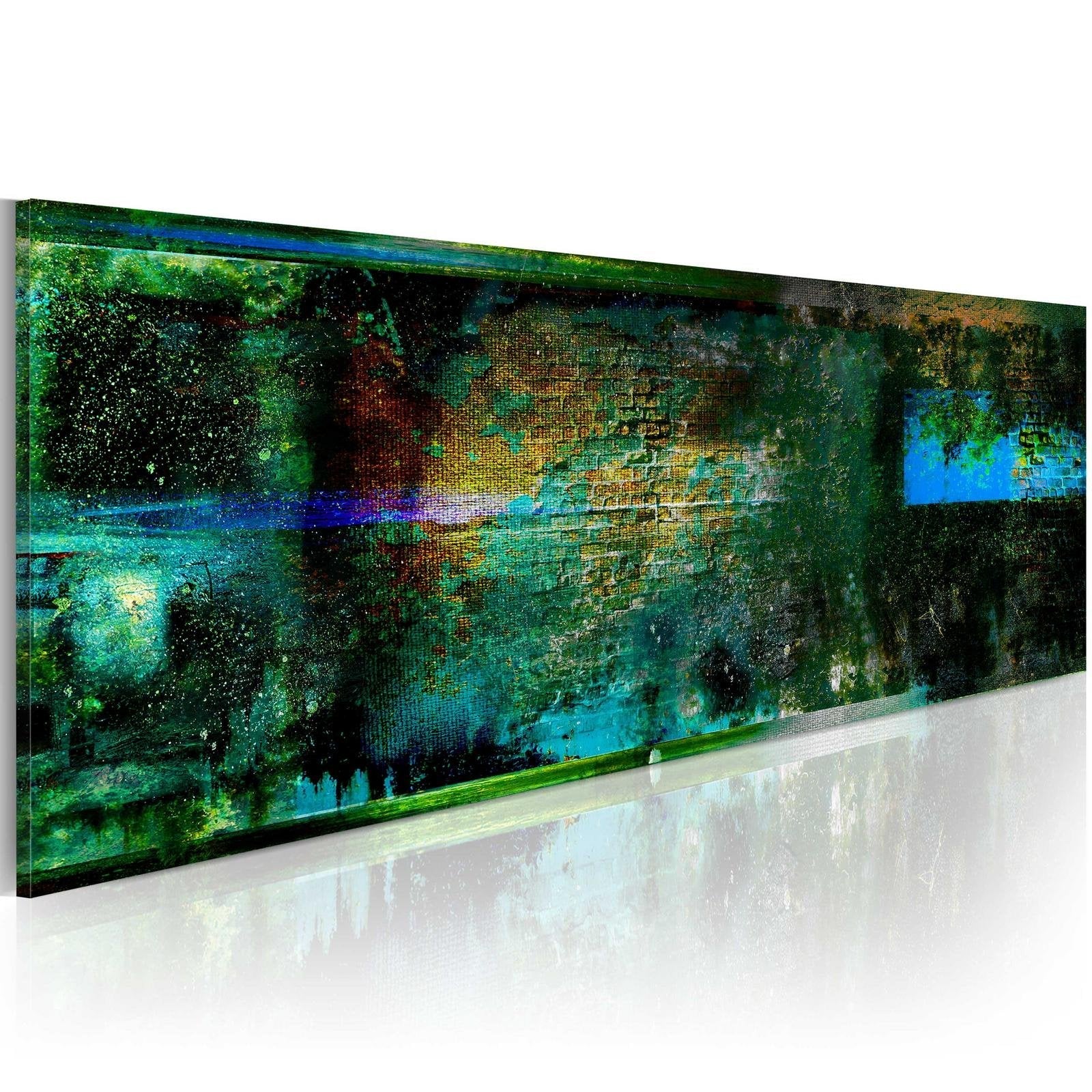 Abstract Stretched Canvas Art - September Rain-Tiptophomedecor