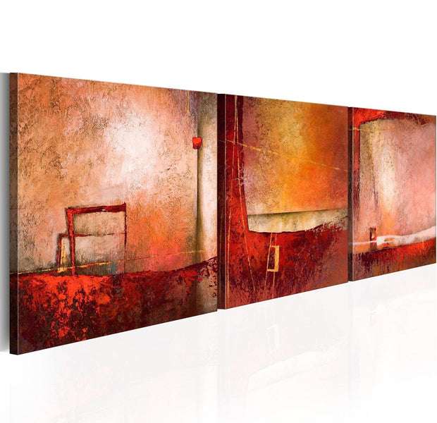 Abstract Stretched Canvas Art - Silence-Tiptophomedecor