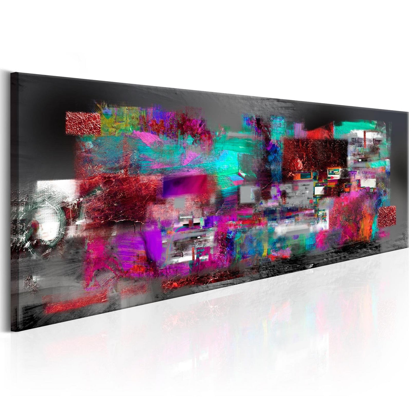 Abstract Stretched Canvas Art - Source Of Inspiration-Tiptophomedecor