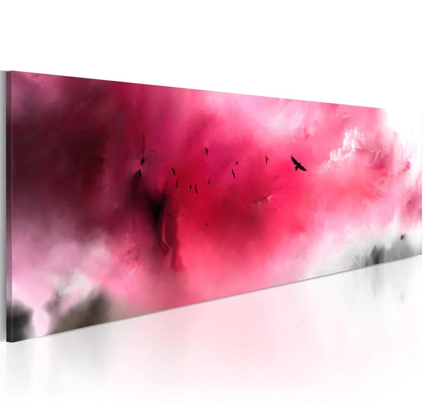 Abstract Stretched Canvas Art - Spooky Castle-Tiptophomedecor