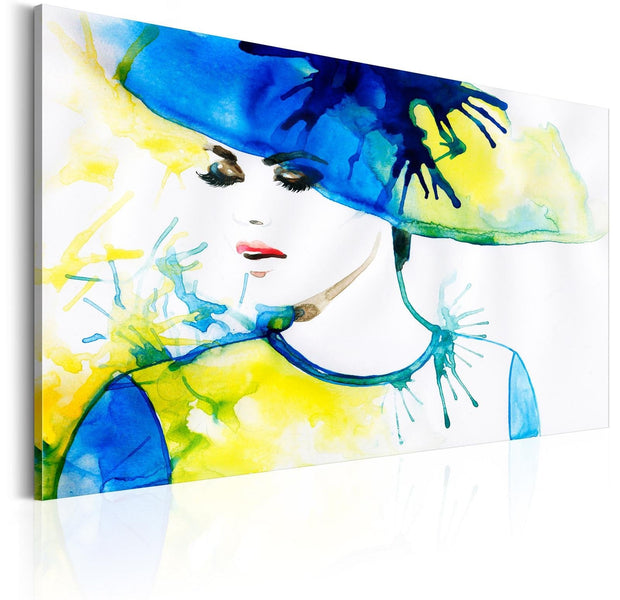 Abstract Stretched Canvas Art - Spring Elegance-Tiptophomedecor