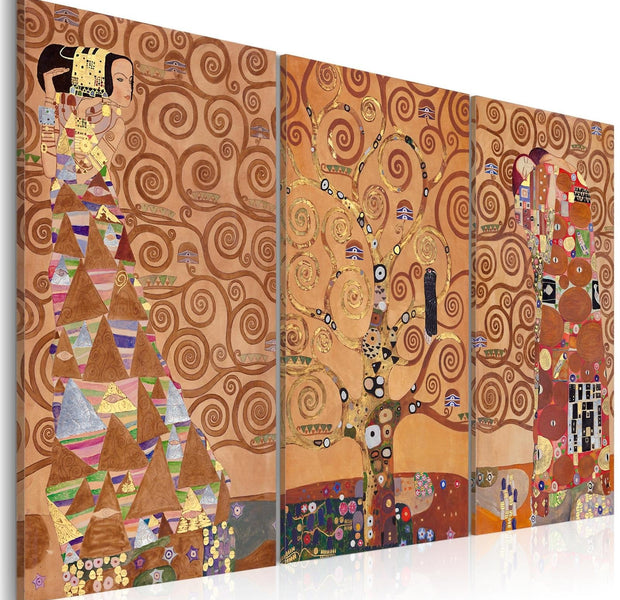 Abstract Stretched Canvas Art - Tree Of Life-Tiptophomedecor