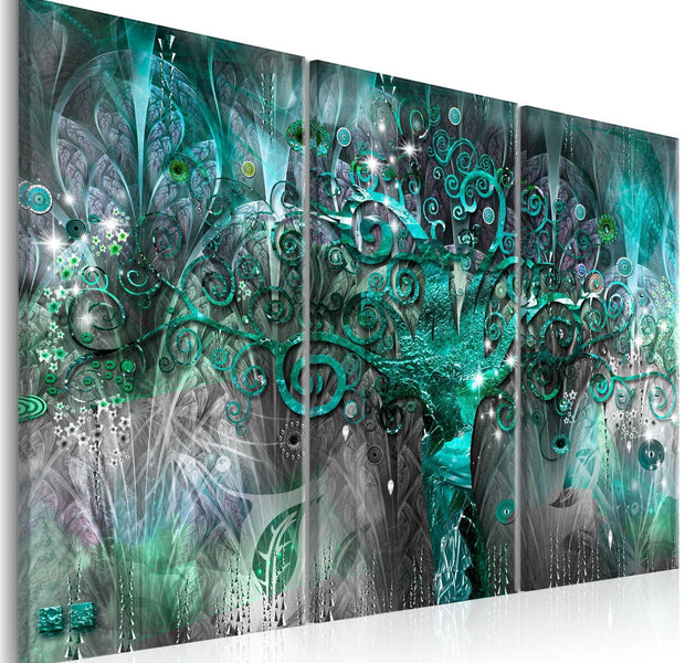 Abstract Stretched Canvas Art - Tree Of The Future I-Tiptophomedecor
