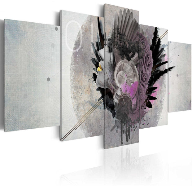 Abstract Stretched Canvas Art - Unusual Woman-Tiptophomedecor