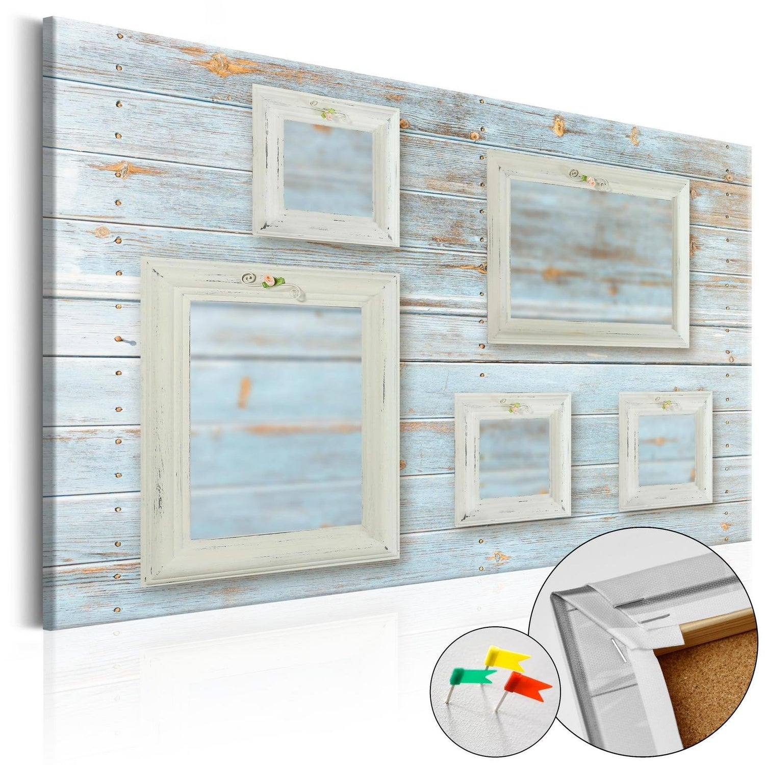 Decorative Pinboard - Retro Gallery [Corkboard]-TipTopHomeDecor