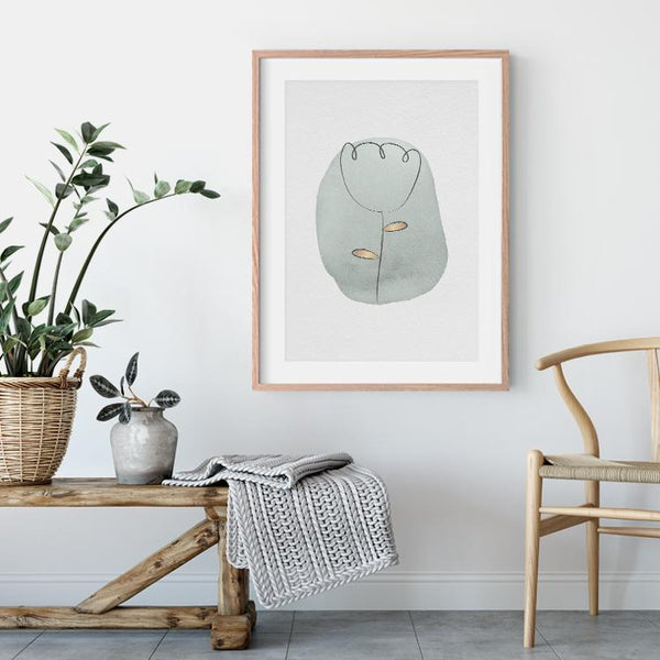 Modern Simple Botanical Line Art Prints