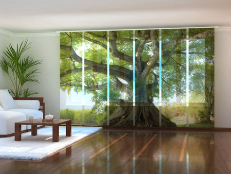 Tiptophomedecor Set of 6 Panel Blinds Tree of Life
