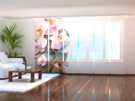 Tiptophomedecor Set of 6 Panel Blinds Vienna Orchid 2