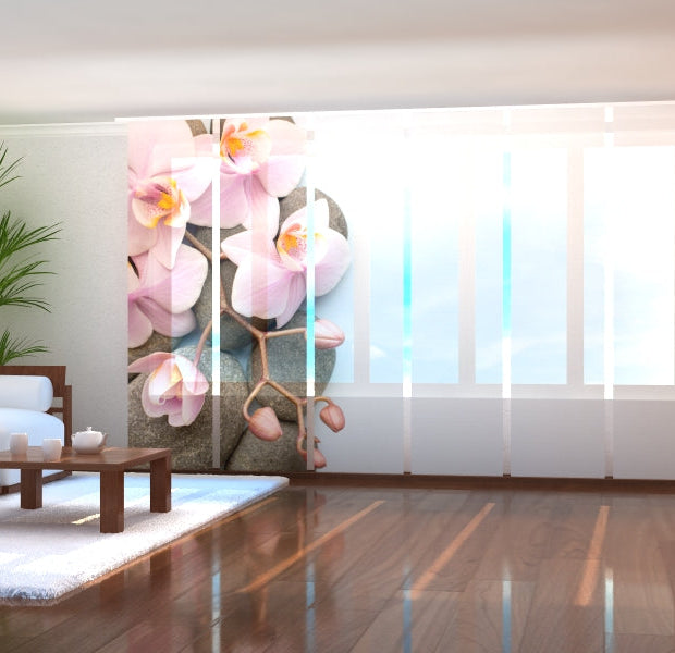 Tiptophomedecor Set of 6 Panel Blinds Vienna Orchid 2