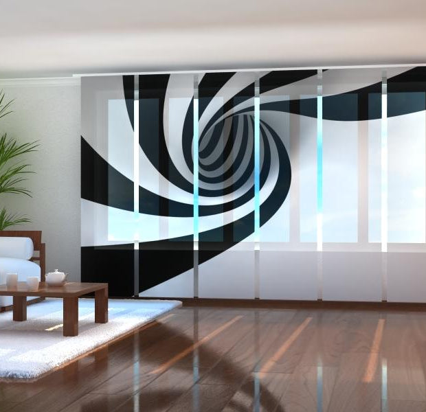 Tiptophomedecor Set of 6 Panel Blinds Piano