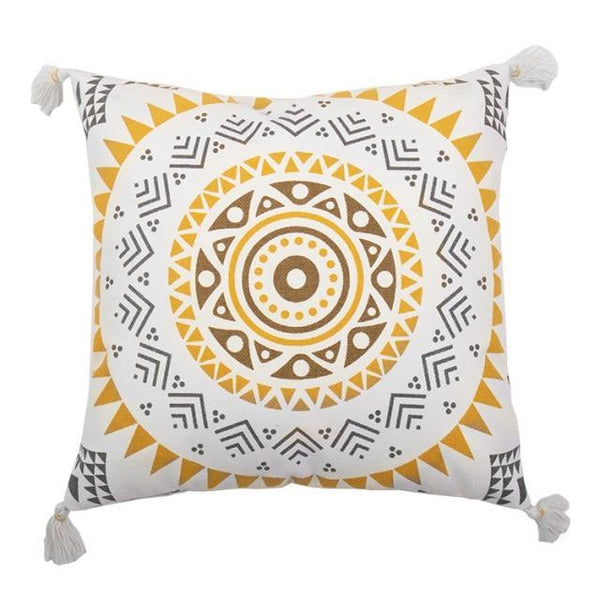 Pastel Boho Tribal Pattern Embroidered Cushion Covers-TipTopHomeDecor