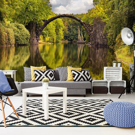 Peel and stick wall mural - Devil's Bridge in Kromlau,Germany