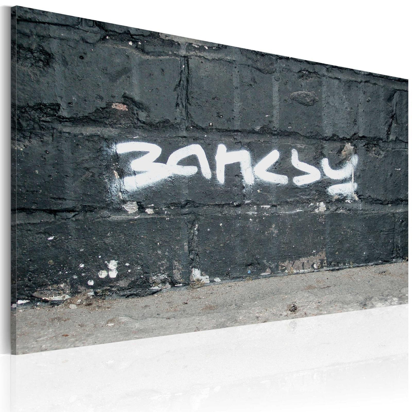 Canvas Print - Banksy: signature