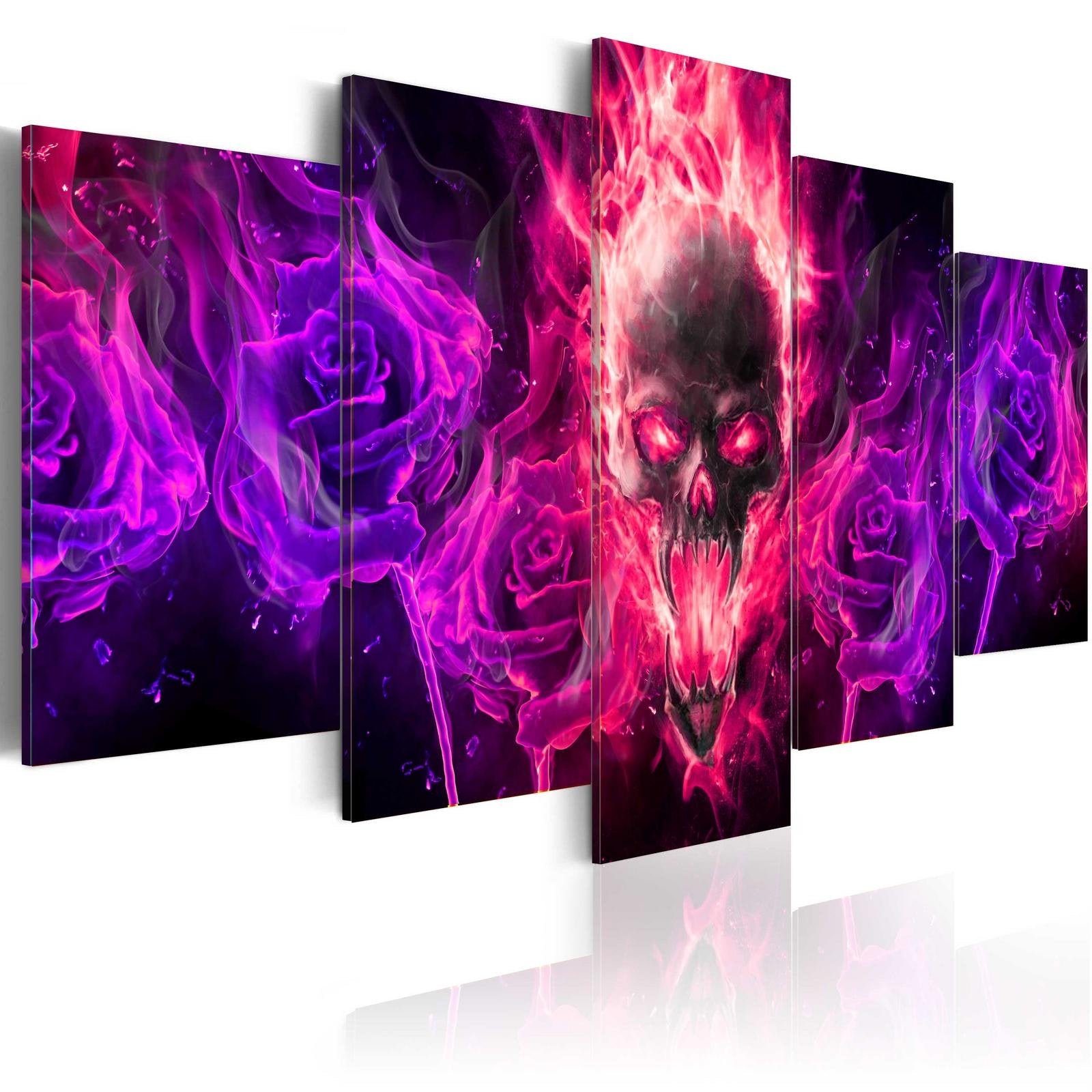 Canvas Print - Berry flames