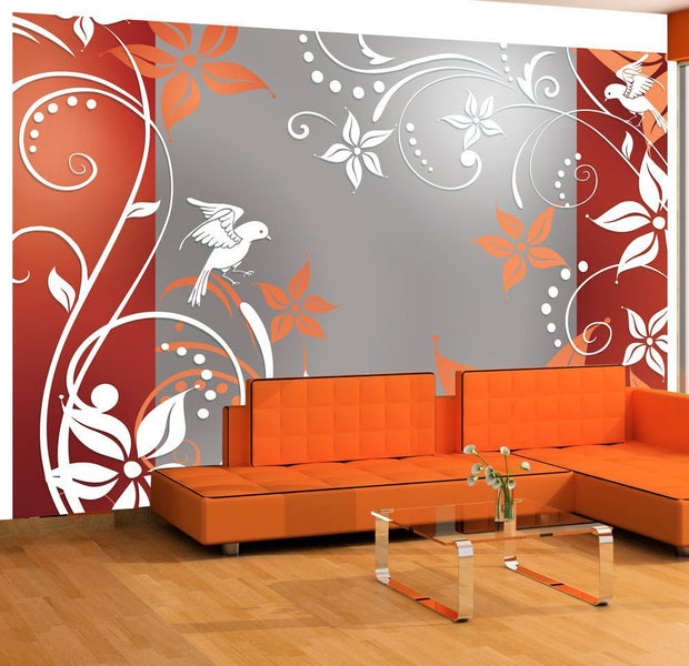 Wall mural - Floral fantasy II