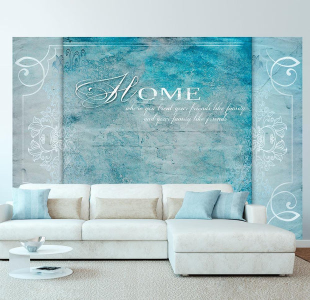 Wall mural - Home, where you ...