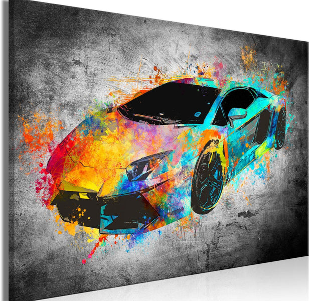 Canvas Print - On Start (1 Part) Wide