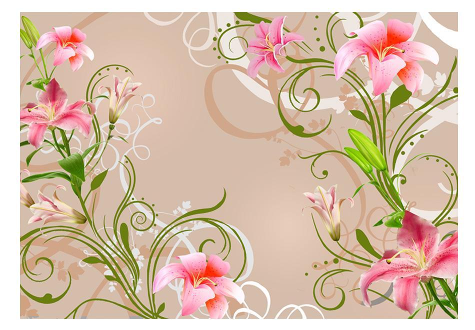Wall mural - Subtle beauty of the lilies