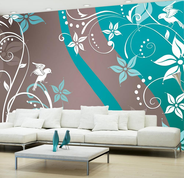 Wall mural - Floral fantasy III
