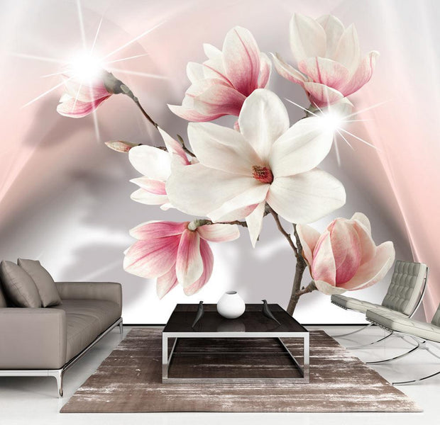 XXL wall mural - White Magnolias II