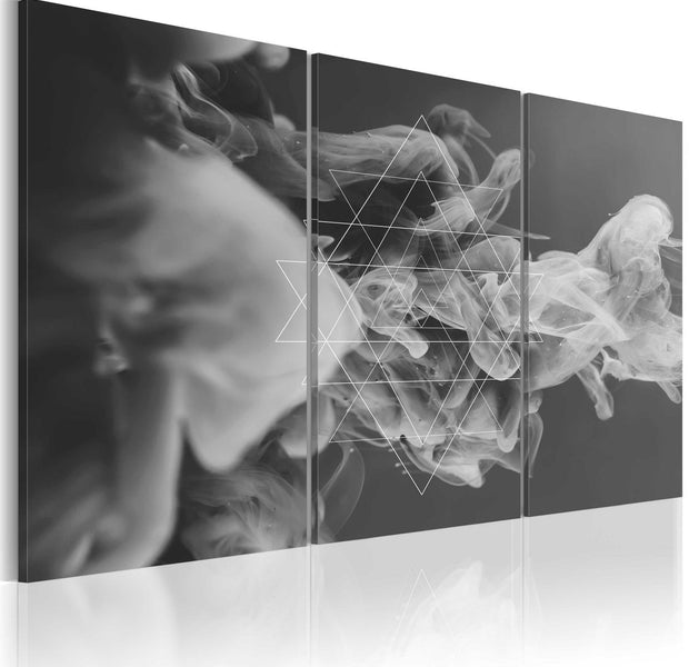 Canvas Print - Smoke and symmetry