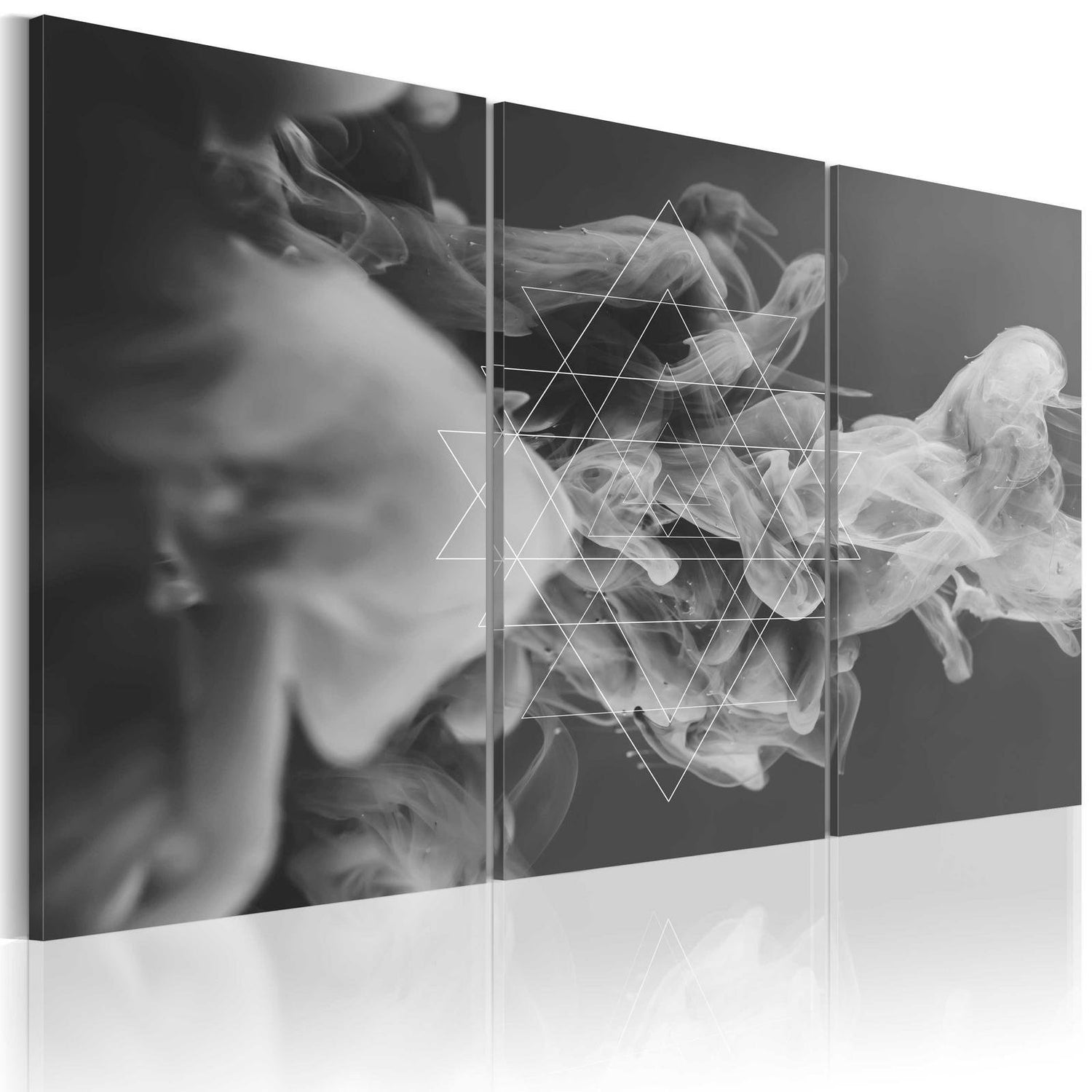 Canvas Print - Smoke and symmetry