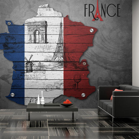 Wall mural - France (symbols)