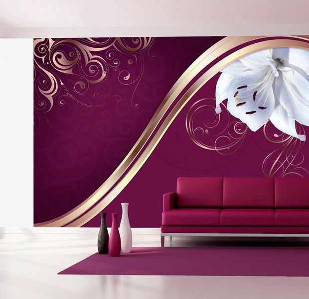 Wall mural - Floral umbrella