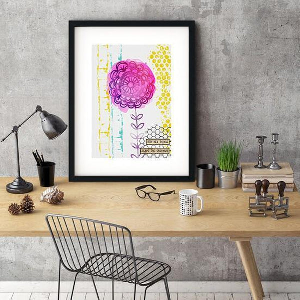 Try New Things Watercolor Canvas Art Print-TipTopHomeDecor