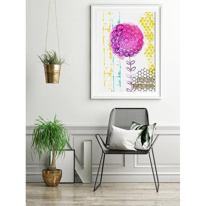 Try New Things Watercolor Canvas Art Print-TipTopHomeDecor