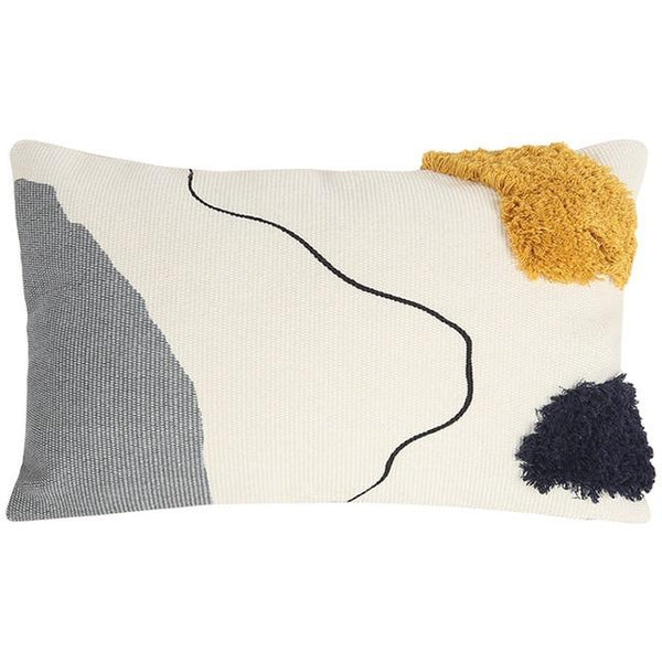 Abstract Lines Embroidered Cushion Covers-TipTopHomeDecor