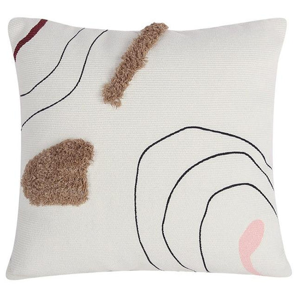 Abstract Lines Embroidered Cushion Covers-TipTopHomeDecor