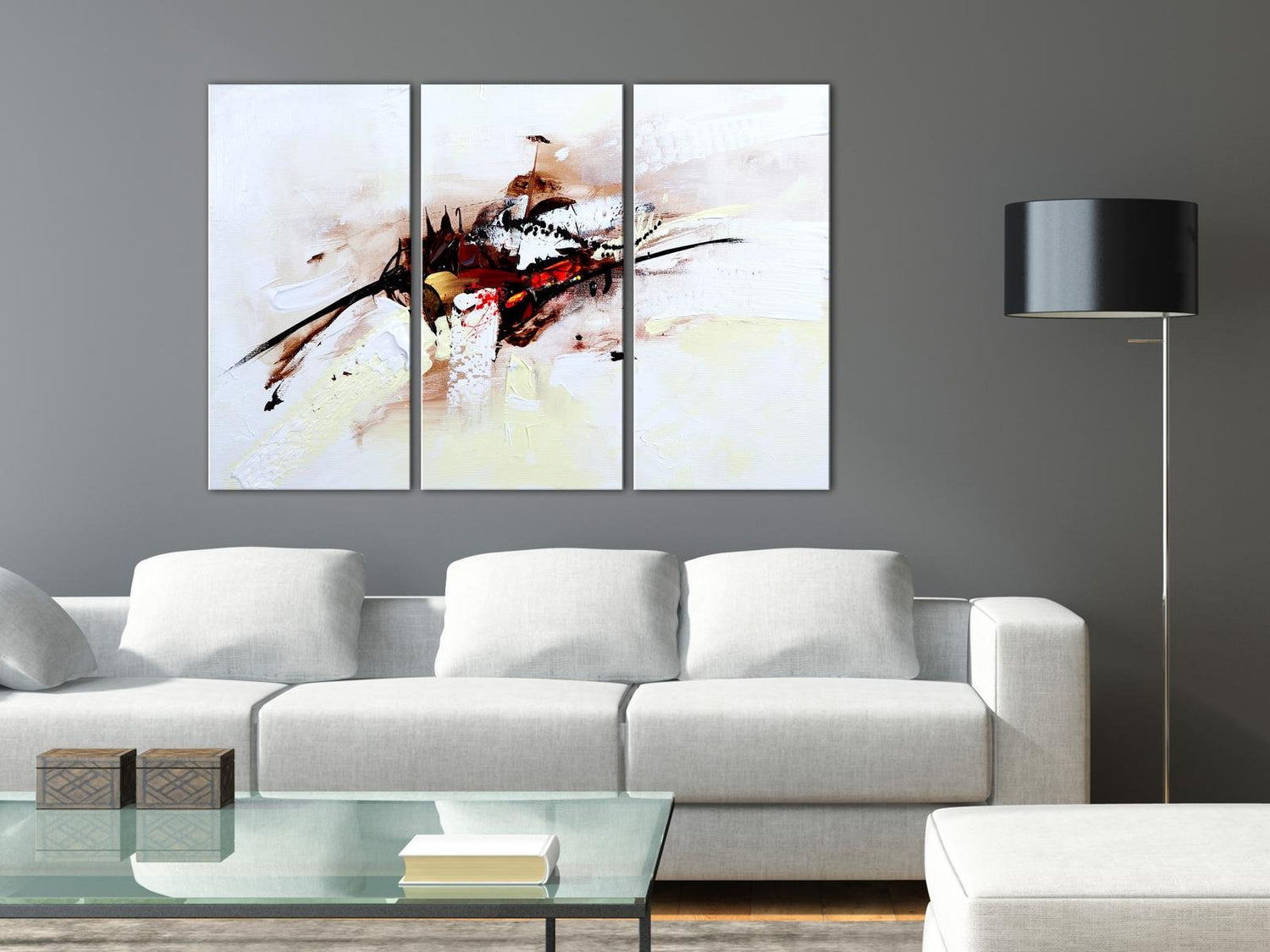 Abstract Stretched Canvas Art - Pirate Ship-Tiptophomedecor