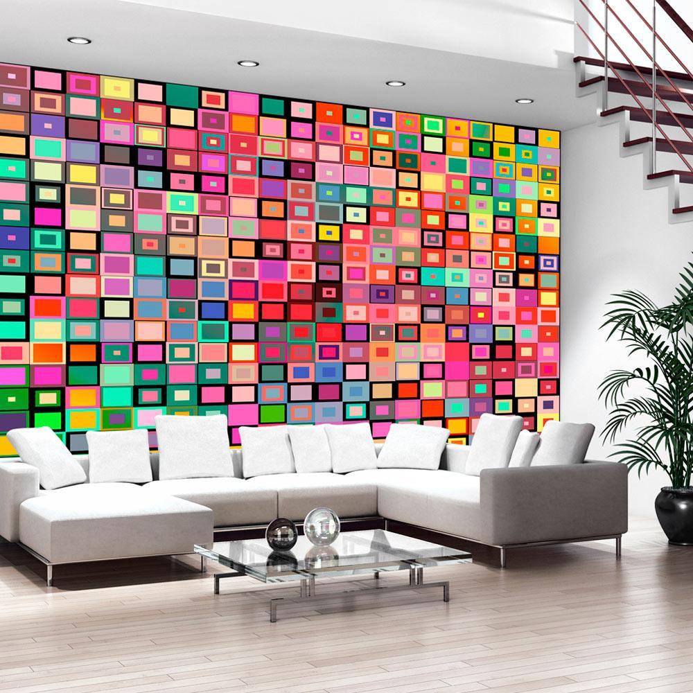 Wall mural - Colourful Boxes-TipTopHomeDecor