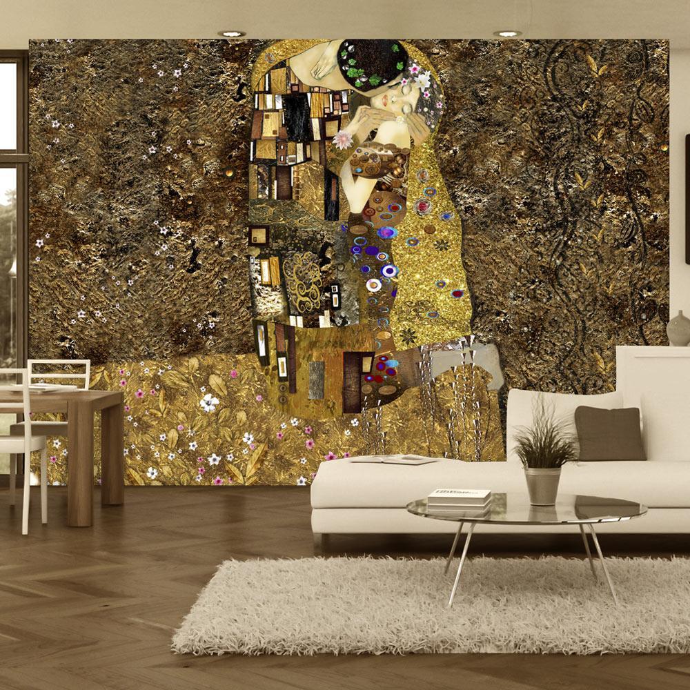 Wall mural - Klimt inspiration: Golden Kiss-TipTopHomeDecor