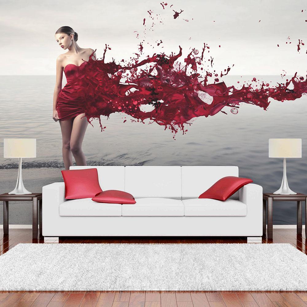 Wall mural - Red beauty-TipTopHomeDecor
