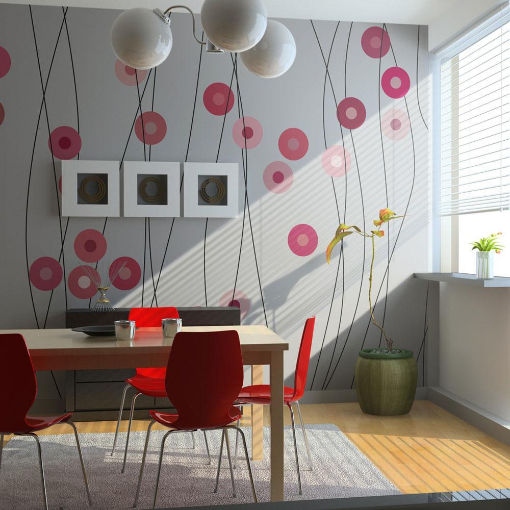 Wall mural - Rosy buttons-TipTopHomeDecor
