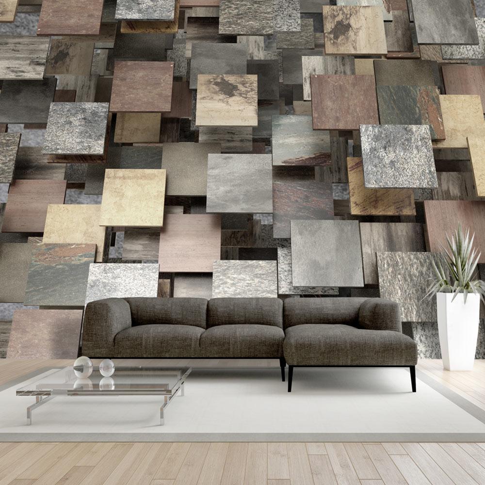 Wall mural - Square Structure-TipTopHomeDecor
