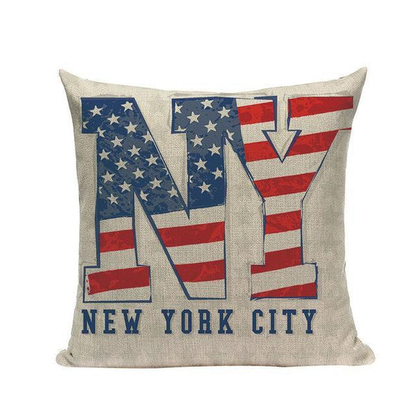 American Pop Art Modern Art Cushion Covers-Tiptophomedecor