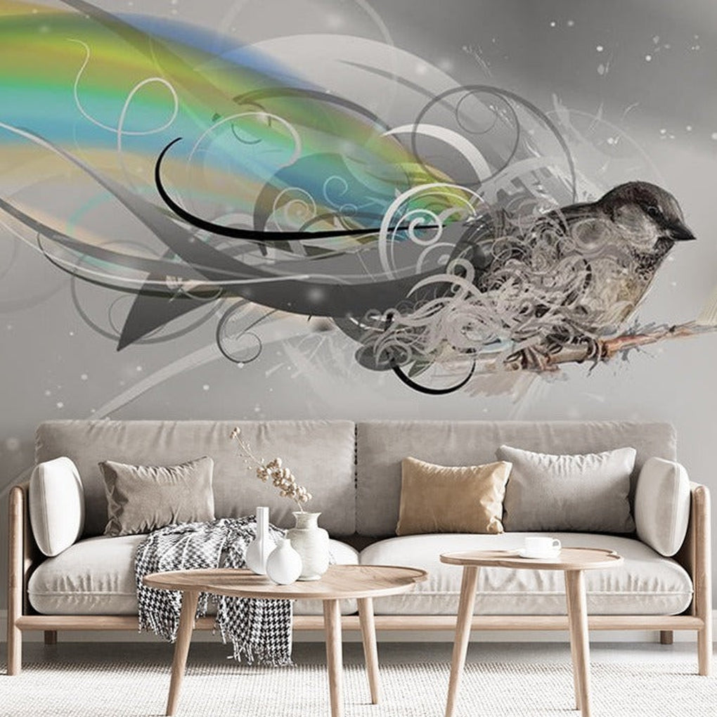 Animal Wall Mural - Another Dimension-Tiptophomedecor