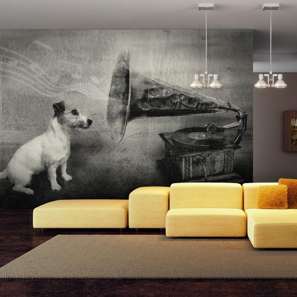 Wall mural - Dog's melodies-TipTopHomeDecor