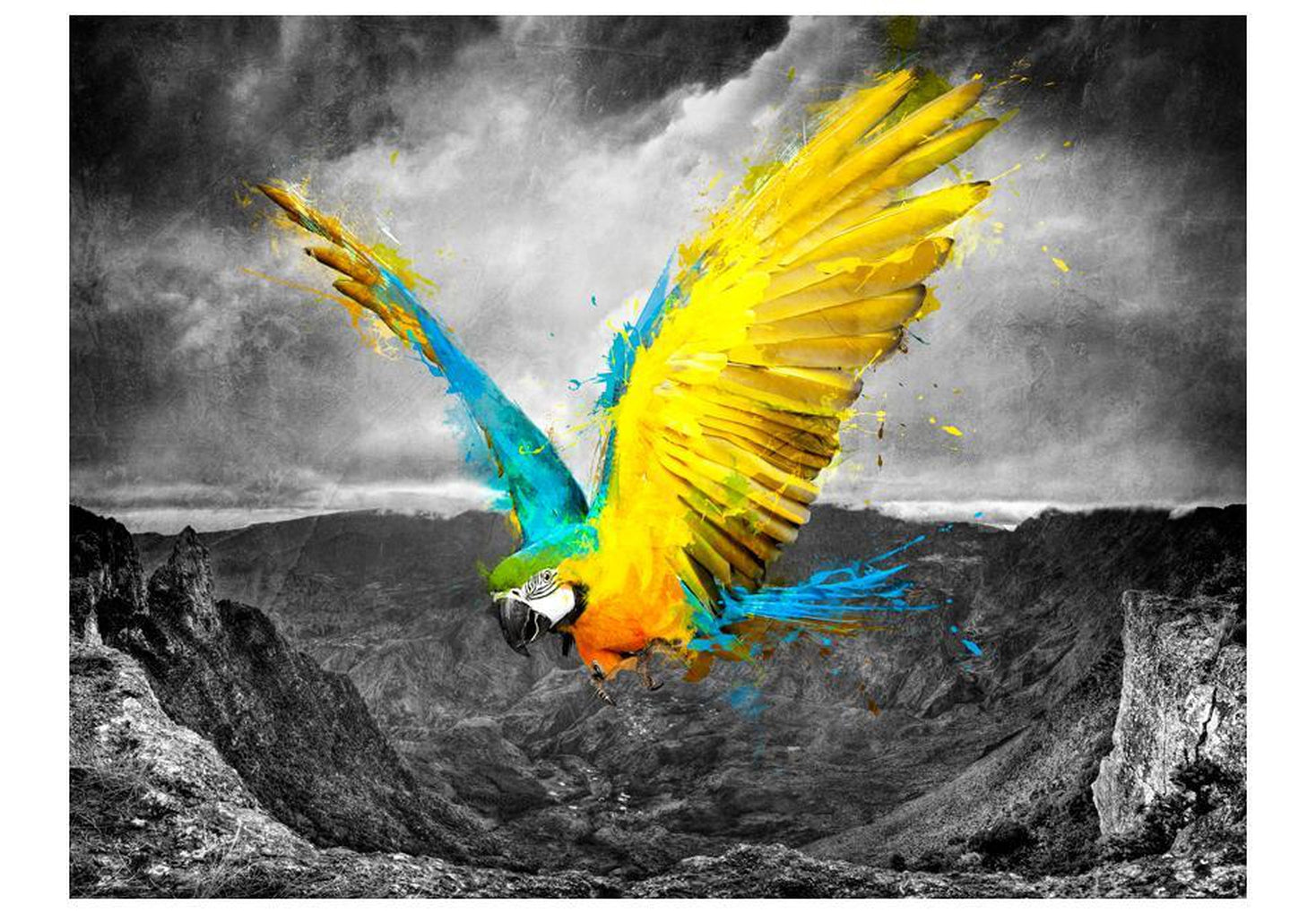 Wall mural - Exotic parrot-TipTopHomeDecor