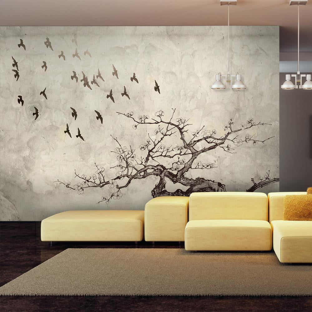 Wall mural - Flock of birds-TipTopHomeDecor