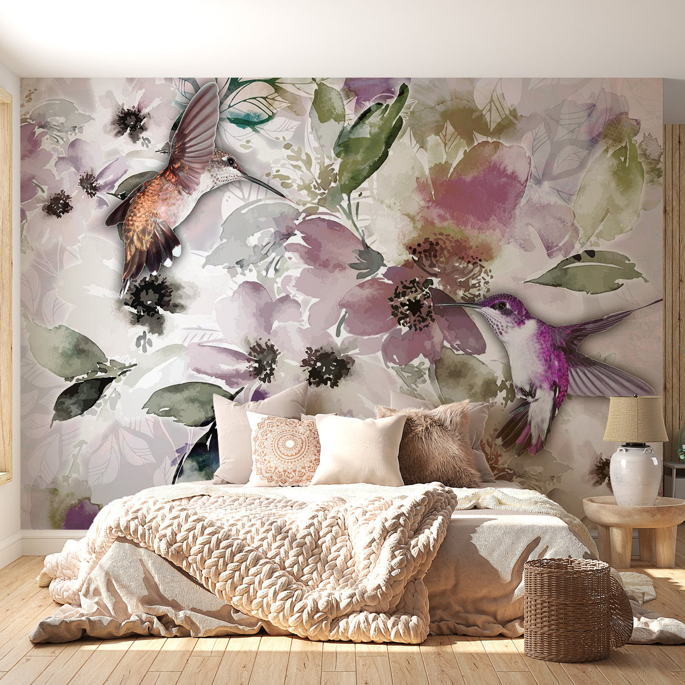 Wall mural - Nature in Watercolor-TipTopHomeDecor