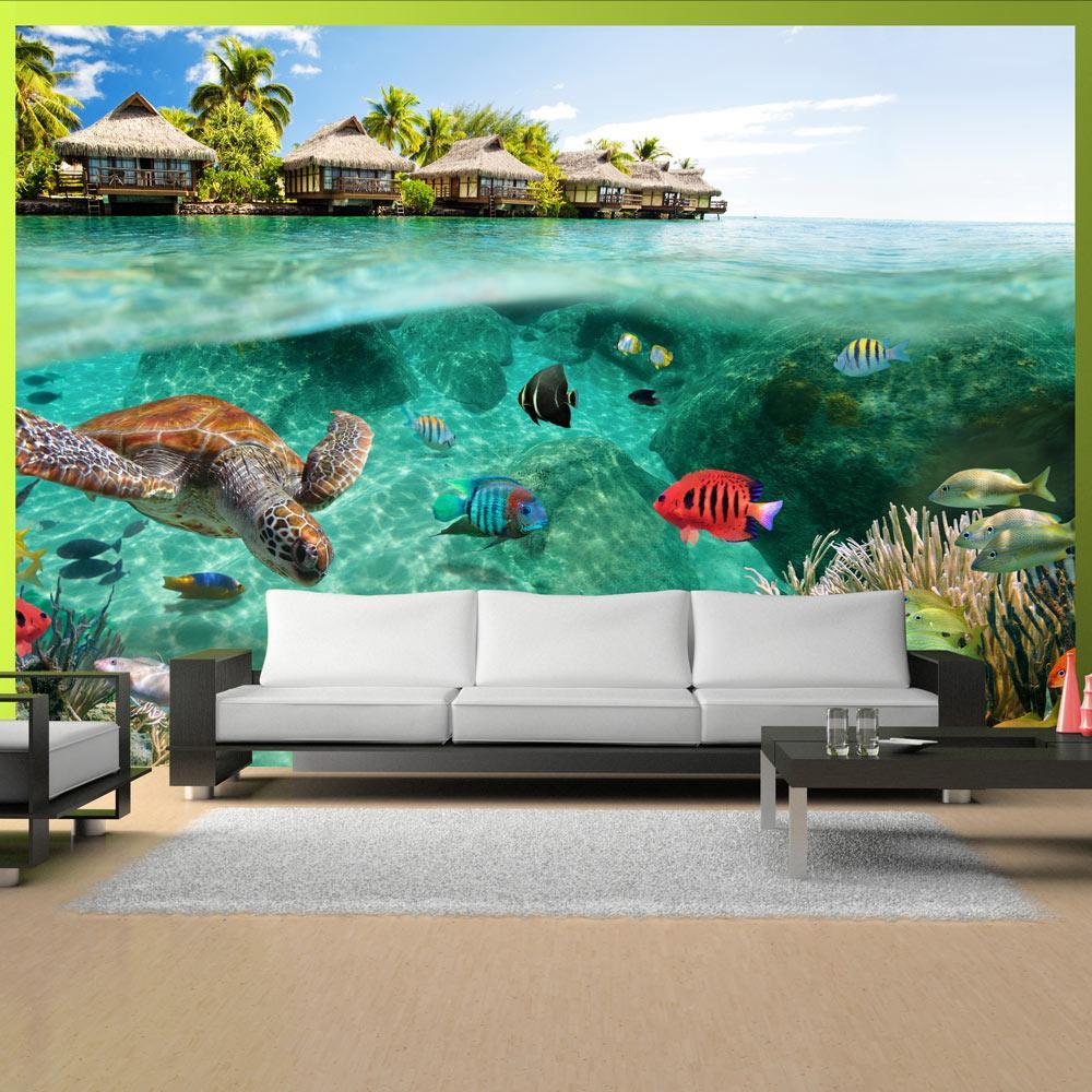 Wall mural - Under the surface of water-TipTopHomeDecor