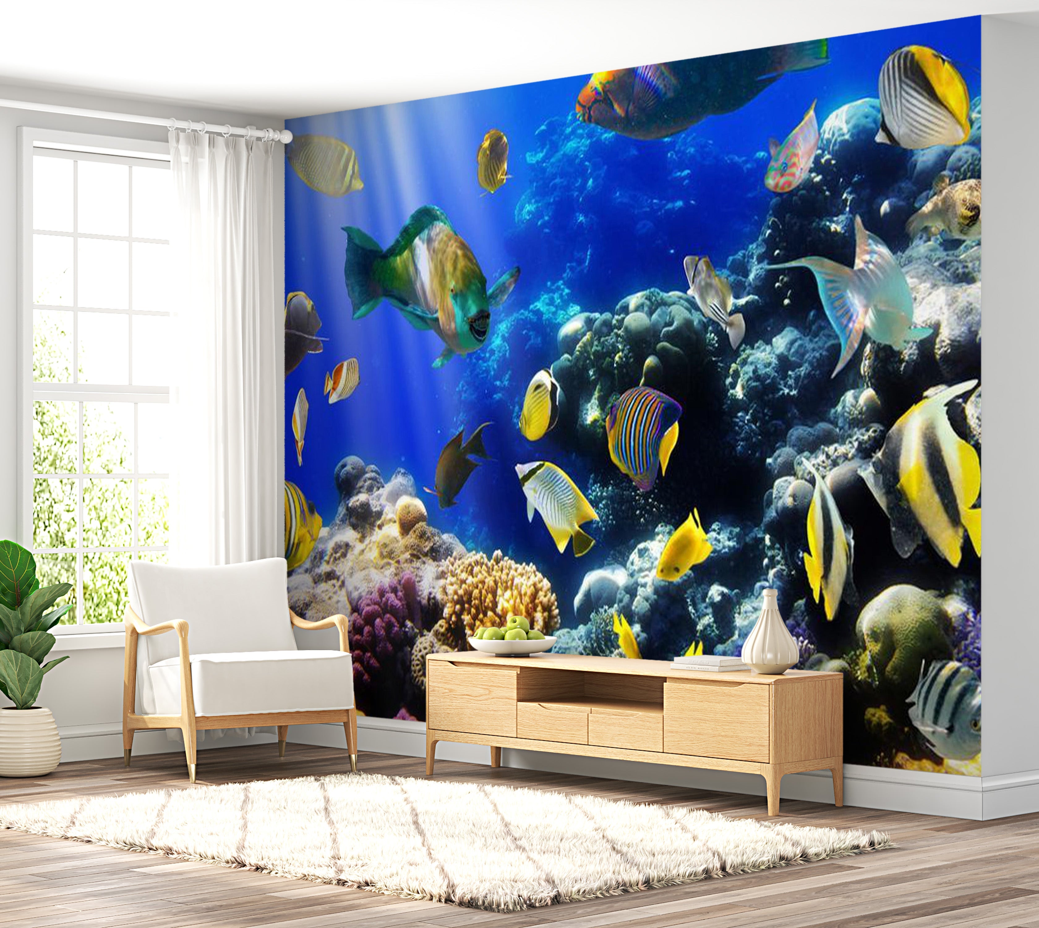 Wall mural - Underwater adventure-TipTopHomeDecor