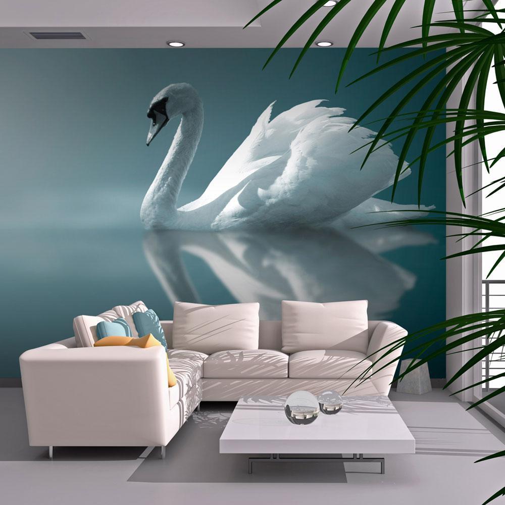 Wall mural - White swan-TipTopHomeDecor